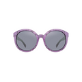 Round Oversized Sunglasses for Women – Purple Havana Statement Frame